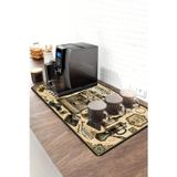 Valerine Life Barista Kahve Barı Matı 40X90cm Espresso Makinesi Çaycı Altlığı Vintage Bar