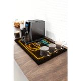 Valerine Life Barista Kahve Barı Tezgah Matı Sıvı Geçirmez XXL Büyük Boy Espresso Makinesi Pad 40x90