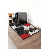 Valerine Life Barista Matı Sıvı Geçirmez Büyük Boy Xxl Kahve Barı Espresso Kahve Makinesi Pad 40X90CM 27241225