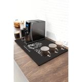 Valerine Life Barista Matı Sıvı Geçirmez Büyük Boy XXL Kahve Makinesi Pad 40x90cm Kaymaz Taban