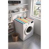 Valerine Life Çamaşır Kurutma Makinesi Üstü Düzenleyici Matı Sıvı Geçirmez Örtü (27CMD260327)