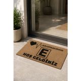 Valerine Life Eczane Logolu Acil Şifalar Dileriz Coco Görünüm İşyeri Koko Kapı Önü Paspası 50X90cm