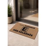 Valerine Life Eczane Logolu Coco Görünüm Hoş Geldiniz işyeri Koko Kapı Önü Paspası 50x90cm Kişiye Fi