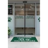 Valerine Life İsme Kişiye Firmaya Özel Veteriner Kliniği Pet Shop İş Yeri Kapı Önü Paspası 45X70cm
