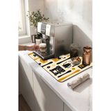 Valerine Life Kahve Espresso Makinesi Matı 35X45cm Çaycı Pad Su Geçirmez Barista Şeritleri