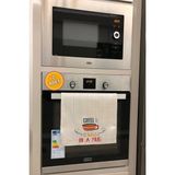 Valerine Life Kahve Kupadaki Öpücüktür Mutfak Kurulama Fırın Beyaz El Havlusu %100 Pamuklu 35X50CM 2 Adet - 35 x 50 cm