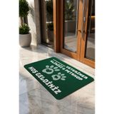 Valerine Life Kapı Önü Paspası 45x70cm iç Dış Mekan Veteriner Kliniği Petshop Kişiye Firmaya Özel