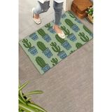 Valerine Life Kapı Önü Paspası 45X70cm Kaymaz Dekoratif İç Dış Mekan Dikenime Katlan Keyfine Bak