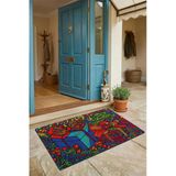 Valerine Life Kapı Önü Paspası 45X70cm Kaymaz İç Dış Mekan Merry Christmas Yılbaşı Hediye Kutulu