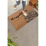 Valerine Life Kapı Önü Paspası 45X70cm Kaymaz Taban Dekoratif İç Dış Mekan Viyola Ve Baterili