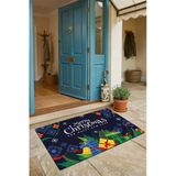 Valerine Life Kapı Önü Paspası 45X70cm Kaymaz Taban Dekoratif İç Dış Mekan Yılbaşı Hediye Kutulu