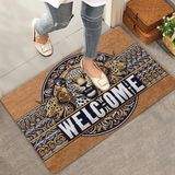 Valerine Life Kaplan Figürlü Welcome Kapı Önü Paspası 45x70cm