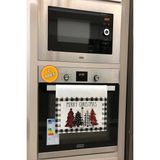 Valerine Life Merry Christmas Mutfak Kurulama Fırın Beyaz El Havlusu %100 Pamuklu 35X50CM 2 Adet - 35 x 50 cm