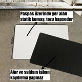 Valerine Life Mutlu Kamp Temalı Welcome Kapı Önü Paspası 45x70cm