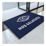 Valerine Life Optikçi Gözlükçü Mavi Renk Hoş Geldiniz Kapı Önü Paspası 45x70cm