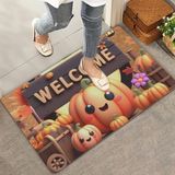 Valerine Life Sevimli Bal Kabakları Welcome Kapı Önü Paspası 45x70cm