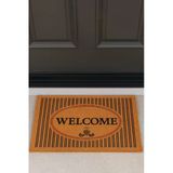 Valerine Life Velür Coco Dokulu Welcome Hoş Geldiniz Kapı Önü Dış Mekan Paspası 45X70cm 27Ycm260103