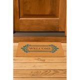 Valerine Life Velür Coco Dokulu Welcome Hoş Geldiniz Kapı Önü Dış Mekan Paspası 45X70cm 27Ycm260111