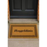 Valerine Life Velür Coco Dokulu Welcome Hoş Geldiniz Kapı Önü Dış Mekan Paspası 45X70cm 27Ycm260128