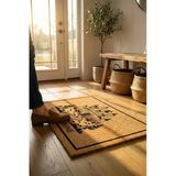 Valerine Life Velür Doku Coco Görünüm Malikânemiz Balkon Bahçe Dış Kapı Önü Paspası 45X70cm Kaymaz
