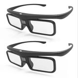 Valerion Dlp Link 3D Gözlük, Visionmaster Max/ Pro2/ Pro, Streammater Puls2/ Puls Ve Diğer Dlp-Link 3D Projektörlerle Uyumlu Şarj Edilebilir Aktif Shutter Gözlükler (2'Li Paket)