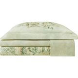 Valeron Brise Yeşil Saten Çift Kişilik Nevresim Takımı 200 x 220 cm - Standart