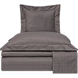 Valeron Cole Antrasit Pamuklu Jakar Super King Size Nevresim Takımı 260 x 240 cm - Standart