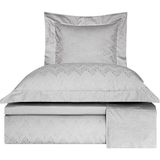 Valeron Davis Gri Pamuklu Jakar King Size Nevresim Takımı 240 x 220 cm - Standart