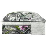 Valeron Floresta Gri Pamuklu Super King Size Nevresim Takımı 260 x 240 cm - Standart