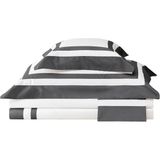 Valeron Nouveau Antrasit Saten Çift Kişilik Nevresim Takımı 200 x 220 cm - Standart