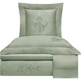 Valeron Rina Haki Pamuklu Jakar King Size Nevresim Takımı 240 x 220 cm - Standart