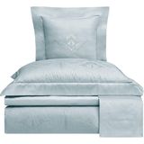 Valeron Salvia Mavi Pamuklu Jakar King Size Nevresim Takımı 240 x 220 cm - Standart