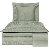 Valeron Valois Haki Pamuklu Jakar Çift Kişilik Nevresim Takımı 200 x 220 cm - Standart