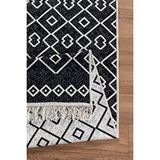Valery Home Arya Vl Çift Taraflı,katlanabilir,yıkanabilir,yüksek Kalite Pamuk Salon,oturma Odası,balkon Kilim Antrasit