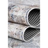 Valery Home Dijital Baskı Makinada Yıkanabilir Kaymaz Taban Dekoratif Halı Lacivert 150 X 350