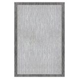 Valery Home Loom Yeni Nesil Çerçeveli Sisal Yumuşak Dokuma Mutfak Koridor Kilim Kaymaz Pamuk Taban Bordürlü Halı 7108A 160 X 230