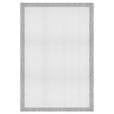 Valery Home Loom Yeni Nesil Çerçeveli Sisal Yumuşak Dokuma Mutfak Koridor Kilim Kaymaz Pamuk Taban Bordürlü Halı 7109A 100 X 200