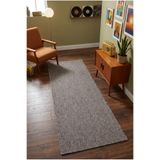 Valery Home Natura Premium Kalite Kaymaz Tabanlı Doğal Yıkanabilir Kilim Oturma Odası Balkon Bahçe Mutfak,Bk102-K.Bej 200 X 600