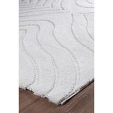 Valery Home Norway Vl Bukleli Premium Yumuşak Peluş Post Iskandinav Oturma Odası Salon Halısı 200 x 290 70620-Krem