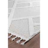 Valery Home Norway Vl Bukleli Premium Yumuşak Peluş Post Iskandinav Oturma Odası Salon Halısı 65374a 100 x 300 Krem-Bej