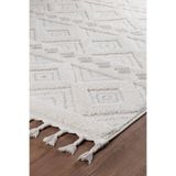 Valery Home Norway Vl Bukleli Premium Yumuşak Peluş Post Iskandinav Oturma Odası Salon Halısı 65378a 200 x 290 Krem-Gri