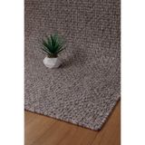 Valery Home Premium Kalite Kaymaz Tabanlı Natura Doğal Yıkanabilir Yolluk Oturma Odası Balkon Koyu Bej 102 Kahverengi 80 X 250