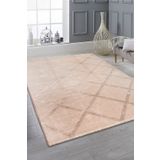 Valery Home Rodney Vl Yıkanabilir Kaydırmaz Çift Taraf Pamuk Dokuma Bej Premium Kalite Kilim