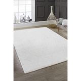 Valery Home Rodney Vl Yıkanabilir Kaydırmaz Çift Taraf Pamuk Dokuma Rix Premium Kalite Kilim Beyaz2 40 X 60