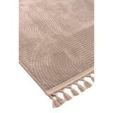 Valery Home Rölyef Joy Kaymaz Taban Kesme Halı Yolluk Pon Vizon 80 X 150