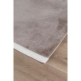 Valery Home Vl Comfort Düz Saçaklı Peluş Yolluk Kahverengi Saçak 120 X 300