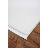 Valery Home Vl Comfort Düz Saçaklı Peluş Yolluk Saçak Ekru 150 X 500