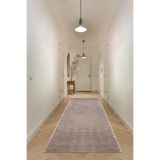 Valery Home Vl Comfort Overloklu Peluş Düz Yolluk Kahverengi