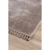 Valery Home Vl Comfort Ponpon Saçaklı Peluş Post Halı Kahverengi P 120 X 200