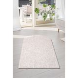 Valery Home Vl Yıkanabilir Kaymaz Tabanlı Briella Kesme Rulo Halı Seccade Krem Bej 70 X 120